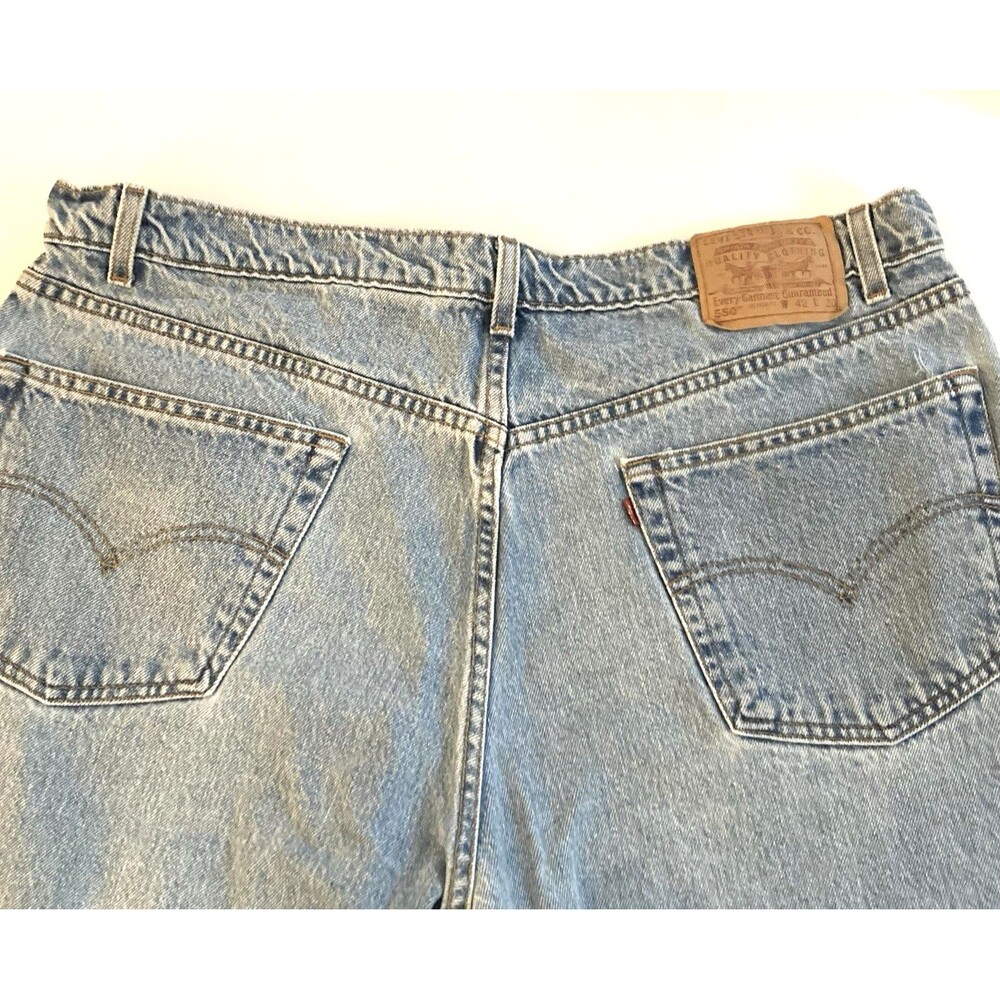 Levi’s 550 Jeans Men’s 40 x 29 (Tag 42x30) Relaxed Fit Red Tab - Picture 8 of 15
